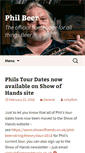 Mobile Screenshot of philbeer.co.uk